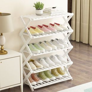 Shoe Rack Household Multi-Layer Doorway Sturdy Storage Rack Student Dormitory Shoe Storage Cabinet Multi-Functional Zhaozhi Zheng