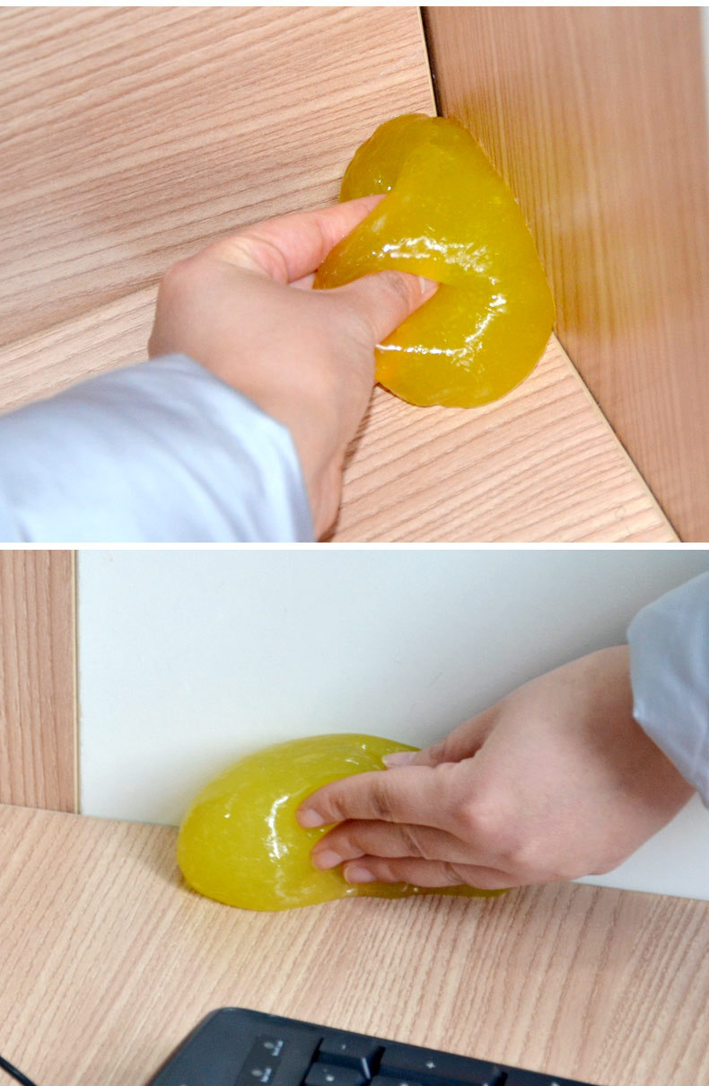 Car Sticky Interior Dust Removal Mud Car Washing Dust Artifact Multifunctional Cleaning Soft Rubber Ball Sticky Car