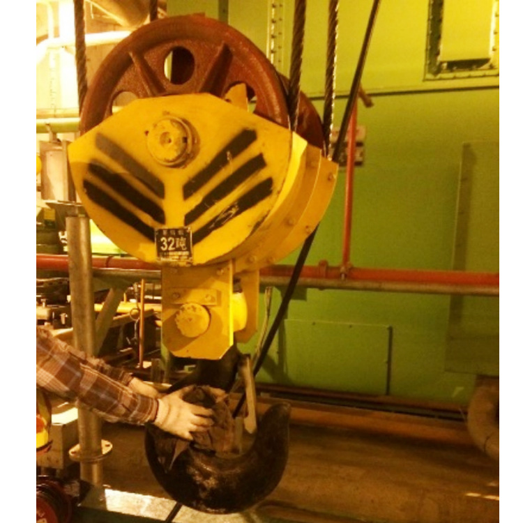 河南卫华32T半封闭吊钩 起重机吊钩组 WH型电动葫芦吊钩