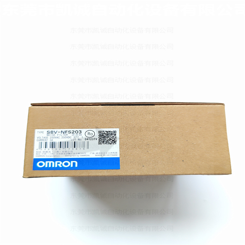 S8V-NFS203 有库存现货开关电源抗干扰滤波器OMRON