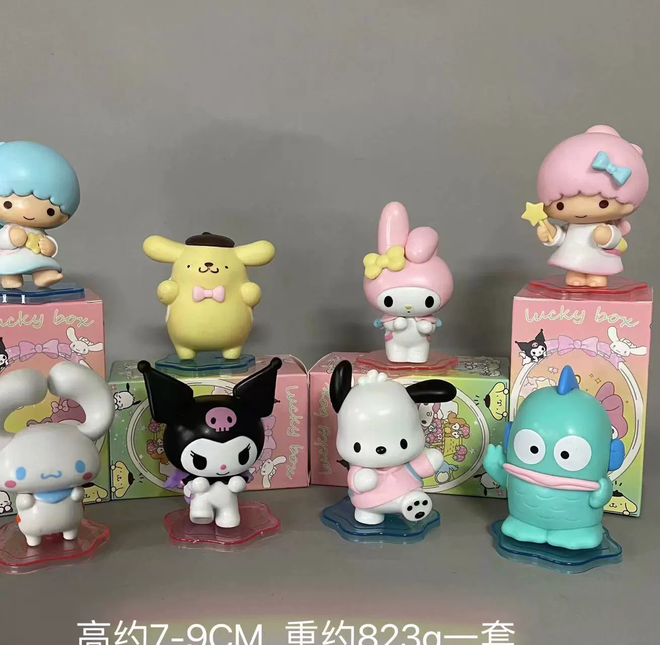Слепая коробка Sanrio, детская лошадь троянская, Melody фигура, игрушка-карманный аппарат, игрушки и claw machine украшения вокруг kulomi