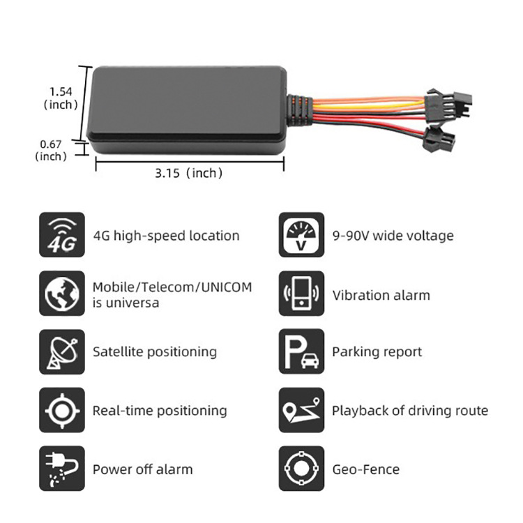 Beidou Gps Locator Free Charging Car Tracker Car Installation-Free Obd2Dagps Tracker 4g Customization