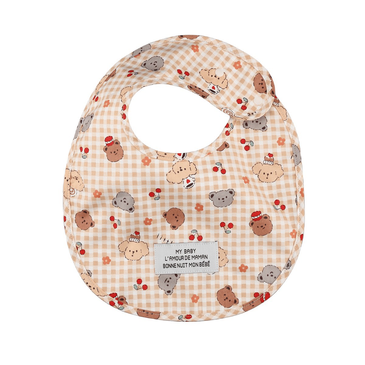 Babero de Algodón para Bebé de Algodón Puro, Impermeable, para Bebés image 17