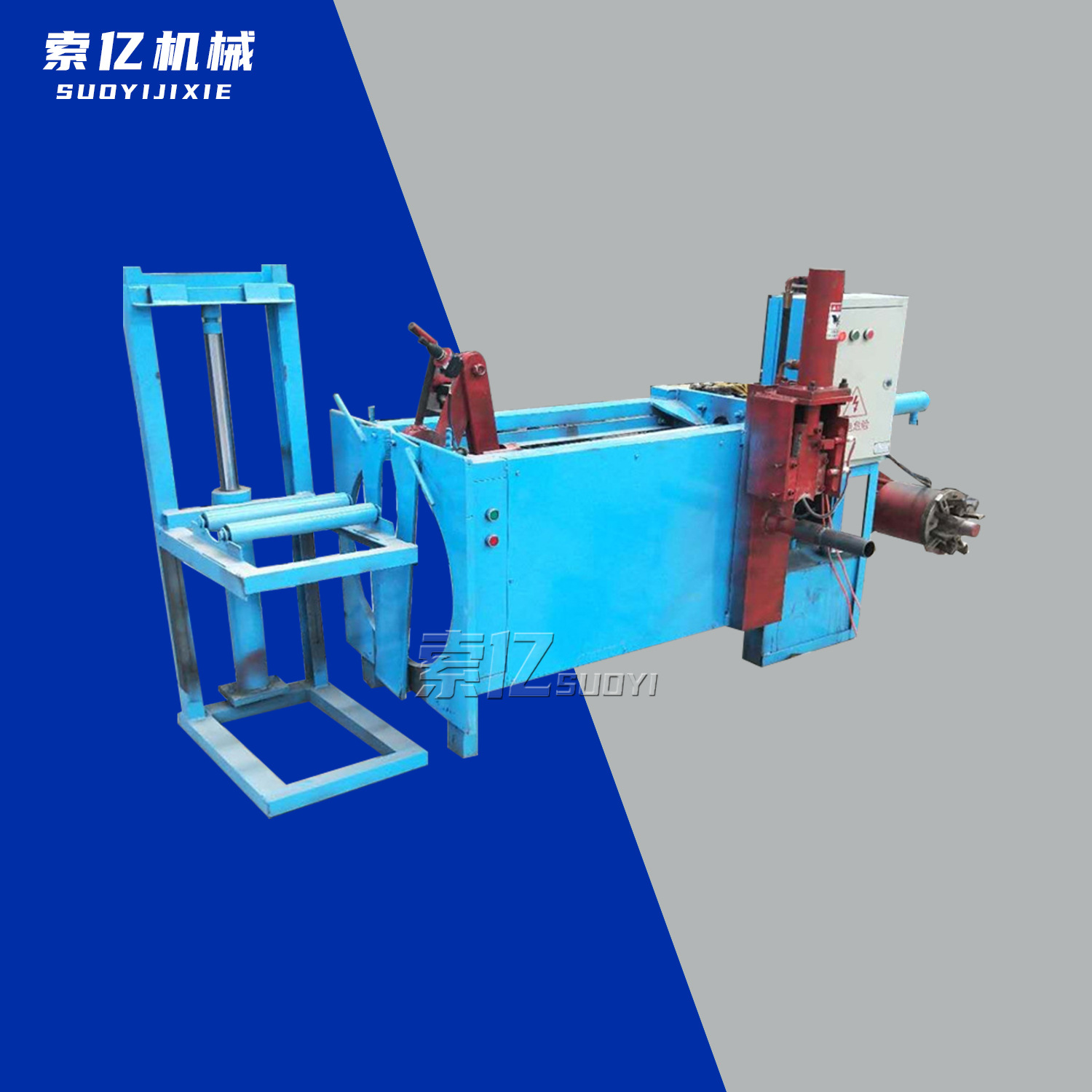 报废电机转子拆解机 铜芯马达切割拆铜机 液压铜包电机分离拔铜机