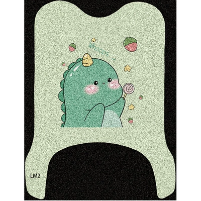 Electric vehicle foot mat — and non-slip foot pads - candy-dinosaur