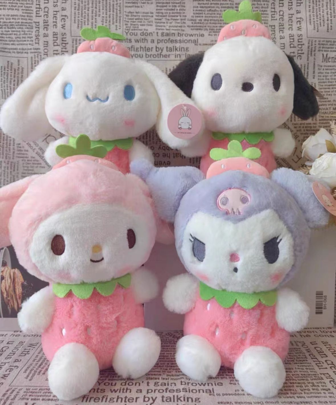 Muñeca peluche 8" máquina garras, regalo lanzamiento boda