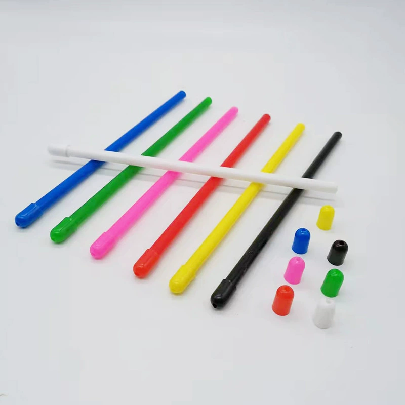 Цветная трубка из ПВХ для дразнилки для кошек, ручка для игрушки для кошек, аксессуары для дразнилки для кошек, трубка из полипропилена, производитель