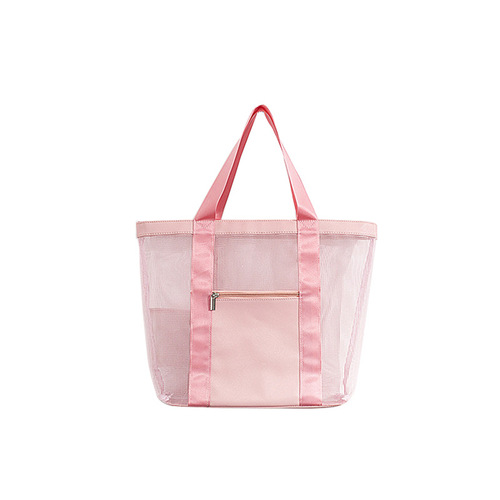 Korean version travel beach bag storage bag portable outdoor washing and swimming bag mesh storage bag travel bag wholesale