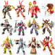 Compatible with Lego Journey to the West Monkey King Tang Monk Cartoon Doll Building Blocks Children's Educational Assembled Wholesale