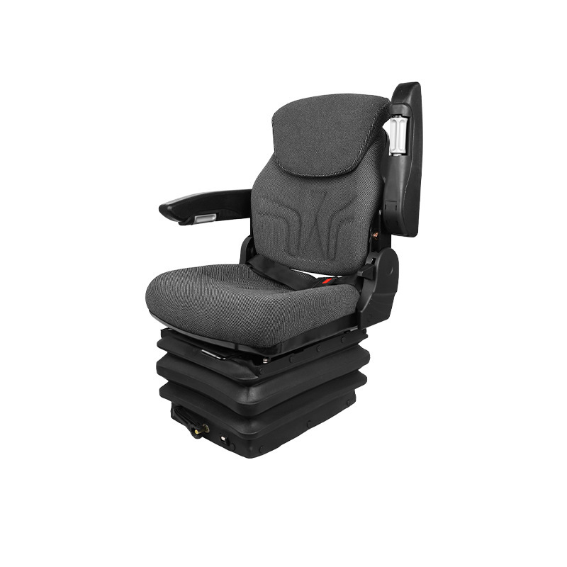 Gramer Agricultural Machinery Seat: Three-stage shock absorption, three-level adjustable mechanical shock absorber, single-person seat assembly for agricultural machinery