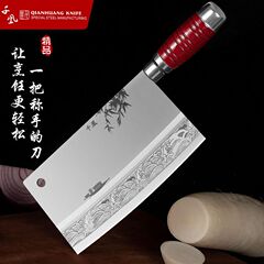 大足龍水船夫の旧式家庭用包丁で特急の切れ味を鍛えます。