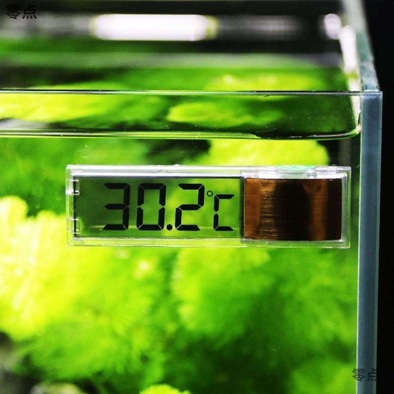 Цифровой термометр для аквариума, прозрачный электронный ЖК-дисплей, мини-температура воды, высокоточный внешний дисплей для аквариума