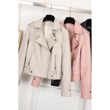 今年流行皮衣女短款春秋2025新款韩版百搭学生pu小机车皮夹克外套