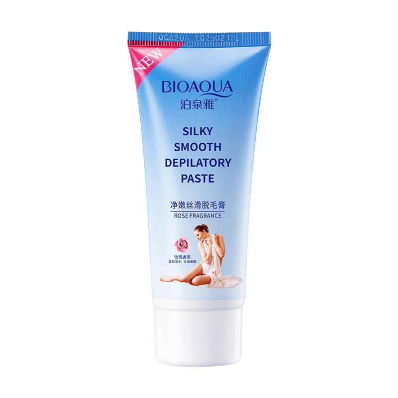 Crema depilatoria suave y sedosa Boquanya que suaviza el vello, elimina fácilmente las pelos, es suave y no irritante, y mejora la apariencia de la piel. image 6
