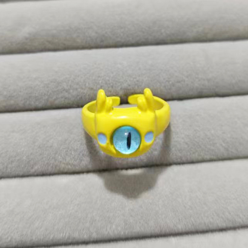 【D74】Yellow Four-horned Monster