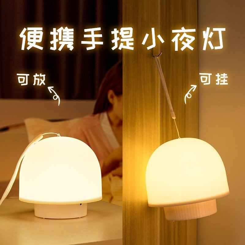 明かりをつけてベッドの上でリモコンの小さい夜の明かりで室内の壁の学生の寮の明かりを掛けます。|undefined