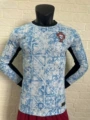 24-25 players Portugal away long sleeved team