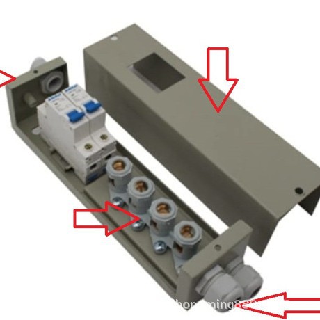 户外1P接线盒 路灯配电开关2p接线盒
