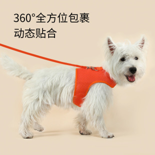 Vest-style Cat Traction Rope Anti-break Out Special Cat Chest Strap Adjustable Breathable Cat Walking Rope