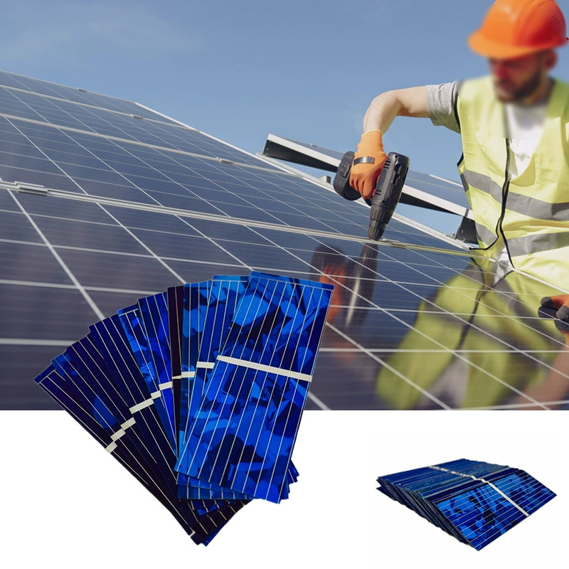 Трансграничная поставка 100 шт. 0,5 В 320 мА солнечная панель 52*19 мм DIY лист солнечной батареи