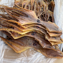 广西北海 一手货源淡干章鱼干货八爪鱼穿孔吊晒 海鲜干货6-8条/斤