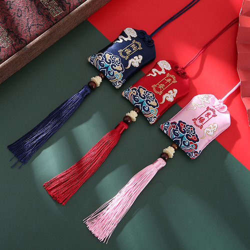 Dragon Boat Festival car sachet, sachet, safe blessing bag, safe charm empty bag, cloth bag, guard purse bag