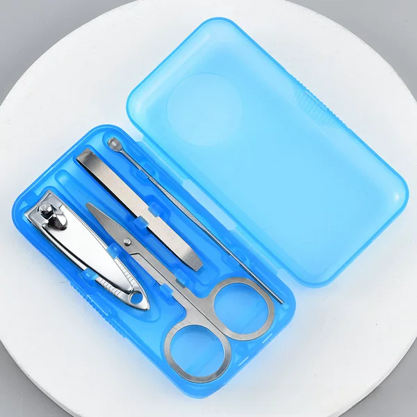 Nail Clippers set nail four-piece nail clippers mini box 4-piece nail tools gift nail clippers set