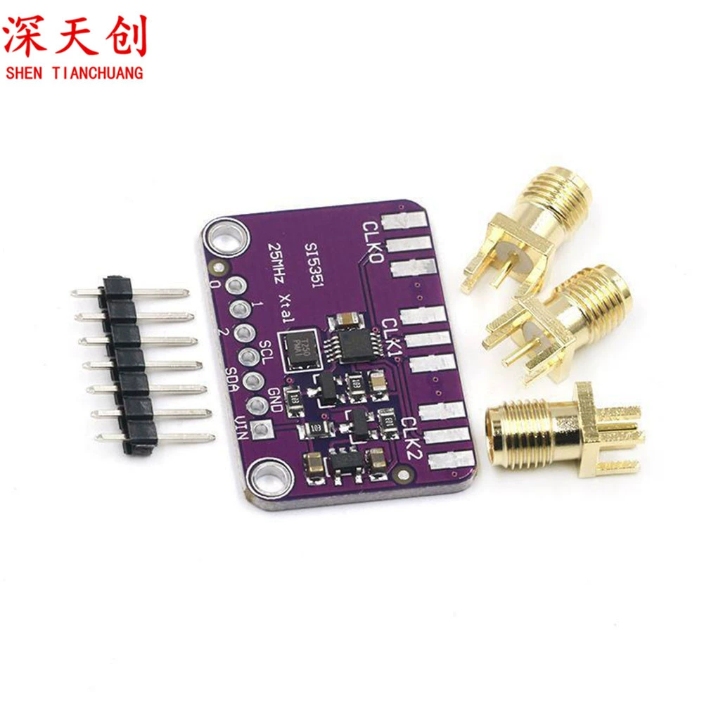 SI5351 Высокочастотный сигнал прямоугольный генератор частоты генератор сигнала 5351 Si5351A