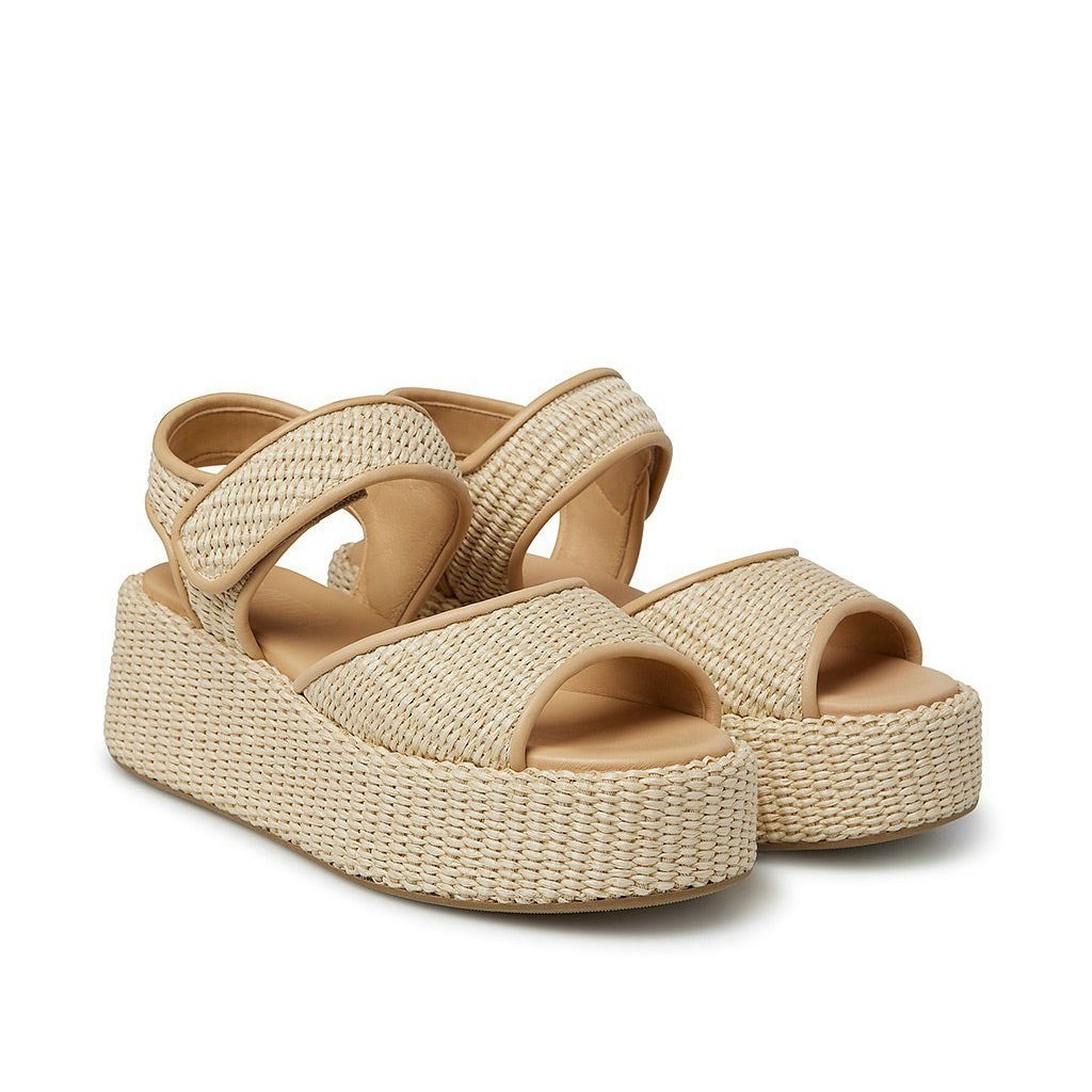 Summer sandals wedge heel