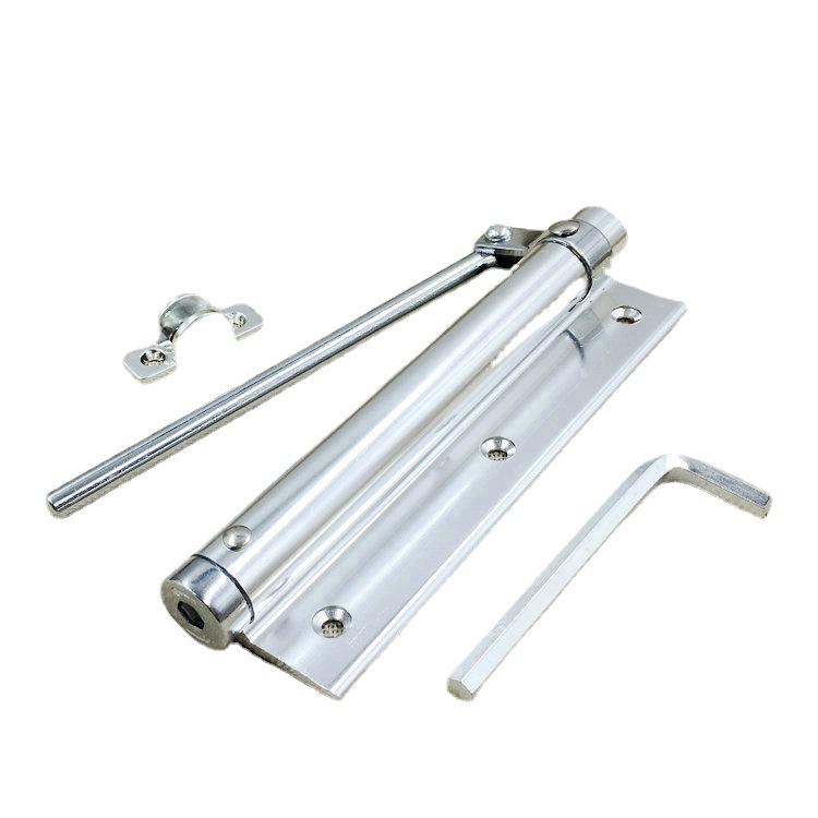 闭门器家用轻型自动关门器隐形门弹簧门弓缓冲简易闭合器静音大号