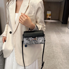 韩版时尚精致手提小方包2023夏季新款气质百搭款女士单肩斜挎包包