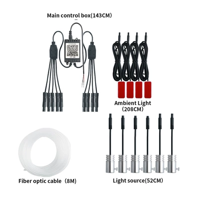 Other lights — Car atmosphere light LED optical fiber