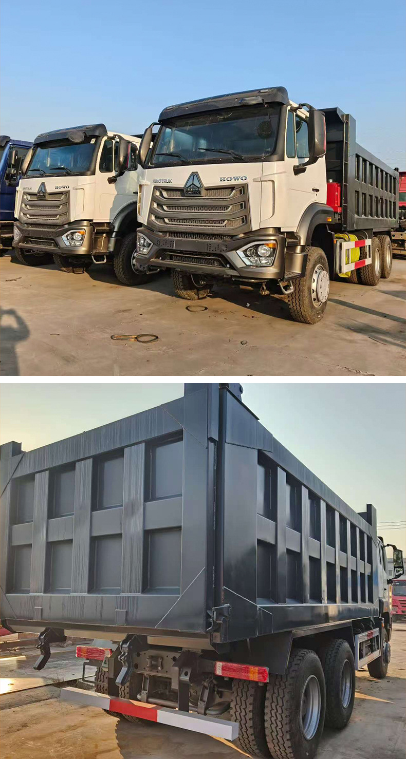 Howo Dump Truck, Eight-Wheel Dump Truck, Mining Dump Truck, Gravel Transport Truck, Used Mining Truck