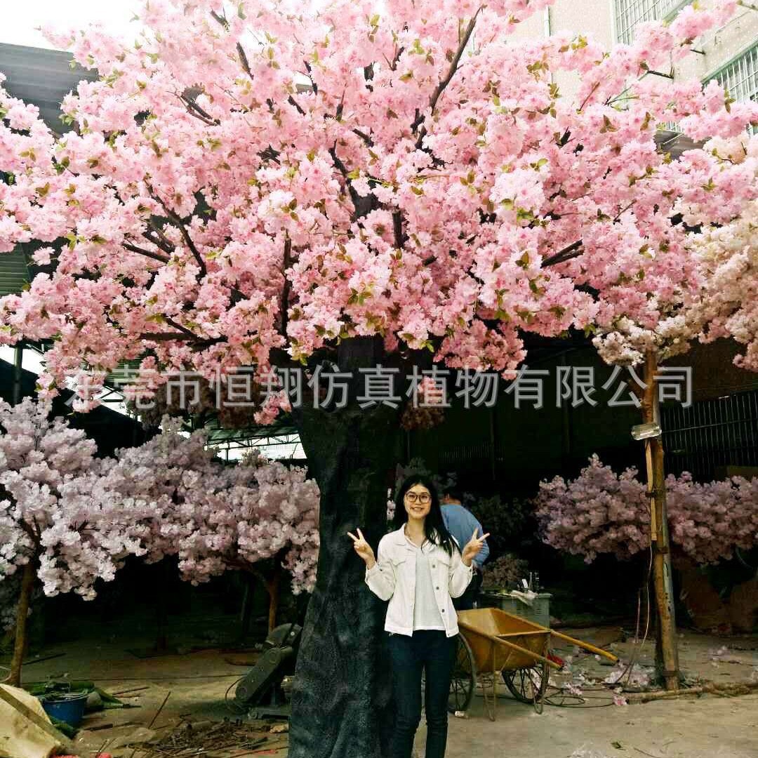 Simulación Peach Blossom Tree Decoración de interiores Centro comercial Paisaje Simulación Modelo Simulación a gran escala Peach Blossom Tree Decoración de bodas Peach Blossom Tree