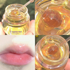 Cappuvini透明な蜜は唇の膜の高い顔の値を入れて潤いを与えて水の保湿の看護を補って唇の紋様の女性の唇の蜜を薄めます。
