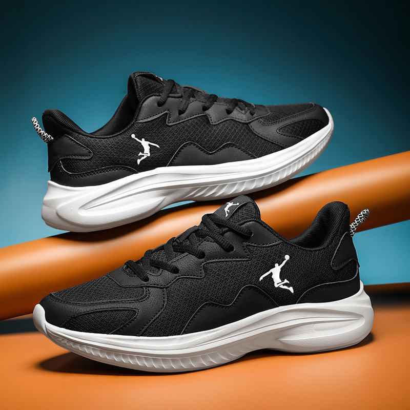 Putian Shoes Men's Sports Shoes 2025 New Spring Lightweight Breathable Running Shoes Wear-Resistant Casual Sports Travel Shoes