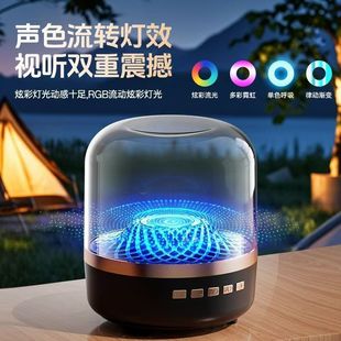 Creative Gift L17 Manha Bluetooth Speaker Cross-Border Colorful Light Card U Disk Computer Audio Mini Subwoofer
