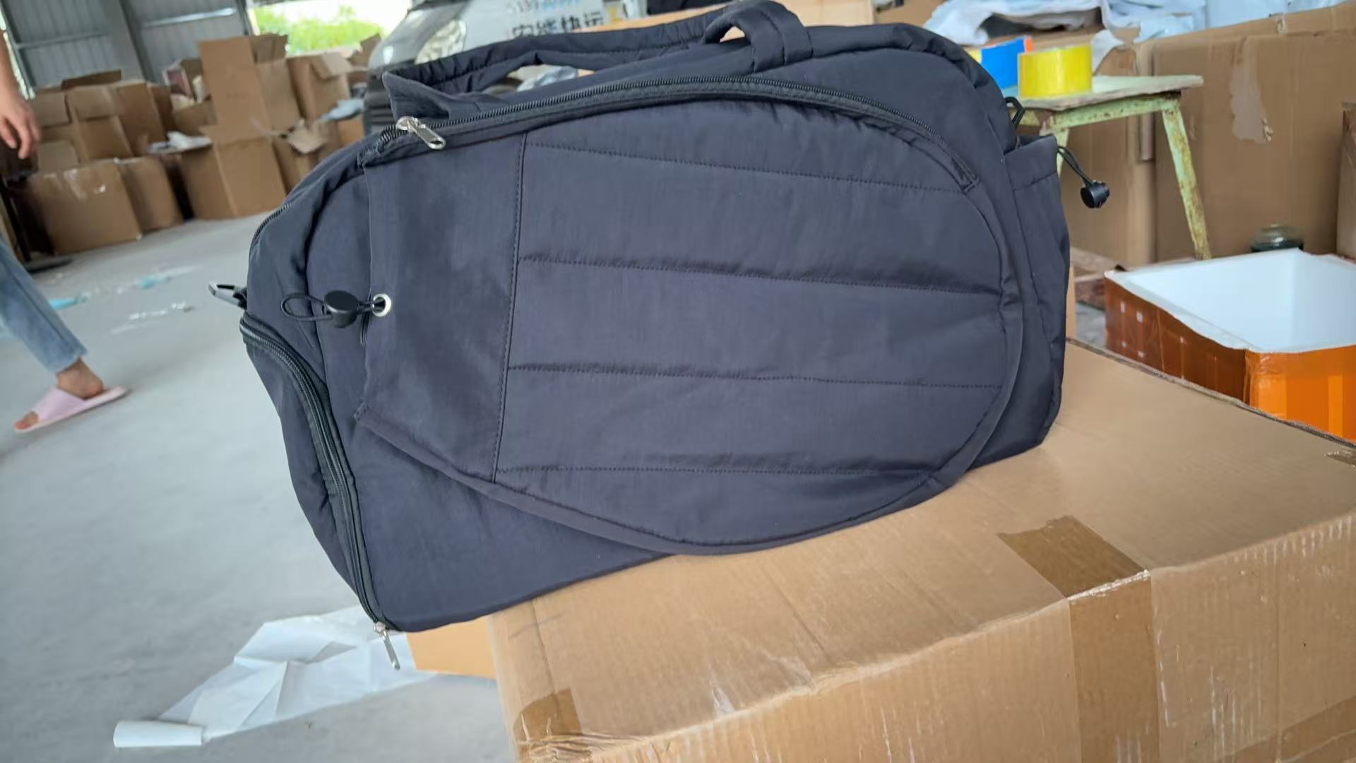 Borsa da tennis per uomo e donna borsa a tracolla da badminton_voghion.com