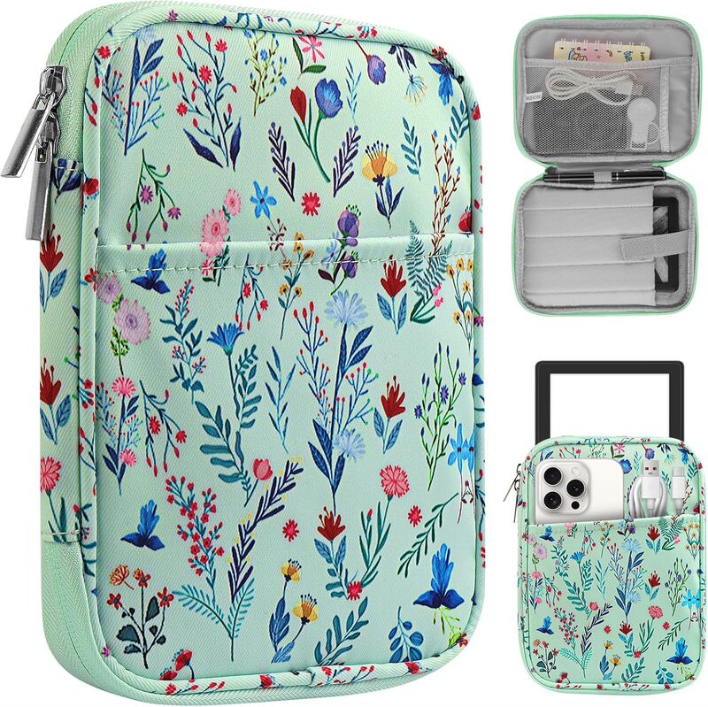 Compatible with 6-6.8inch Kindle Tablet Computer Case, E-Reader Anti-Fall Storage Bag, Protective Cover Compatible with 6-6.8inch Kindle Tablet Computer Case, E-Reader Anti-Fall Storage Bag, Protective Cover