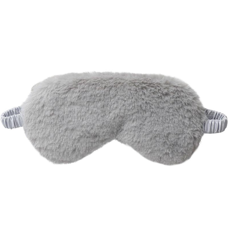 Lindo máscara de ojo de peluche de dibujos animados sombreado sueño máscara de ojo de seda artificial Otoño e Invierno pelusa almuerzo dormir máscara de ojo al por mayor