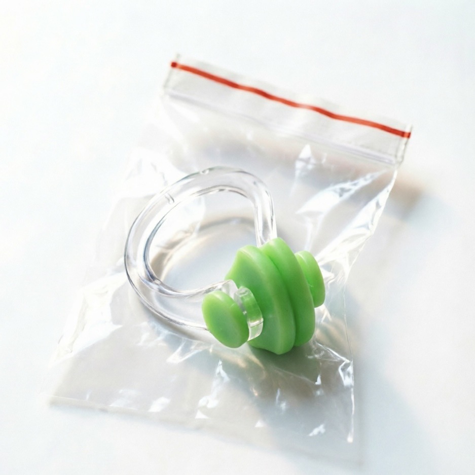 Pocket nose clip - green
