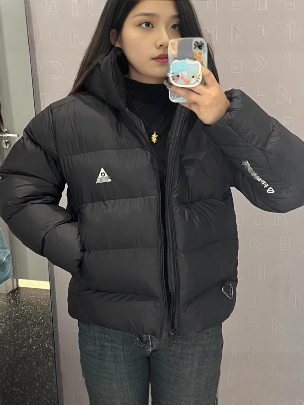 高品质 跨境CG T-FIT 城市户外机能 轻量 高蓬松防水保暖拼色棉服|undefined