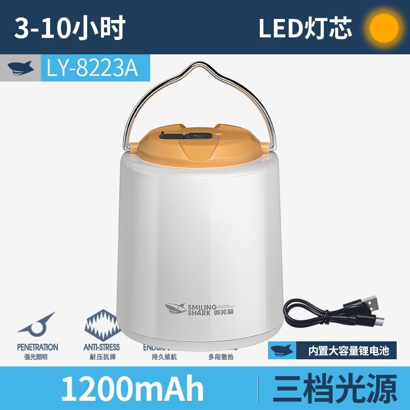 跨境新款户外氛围露营灯充电超帐篷应急野营灯马灯停电照明暖光挂|undefined