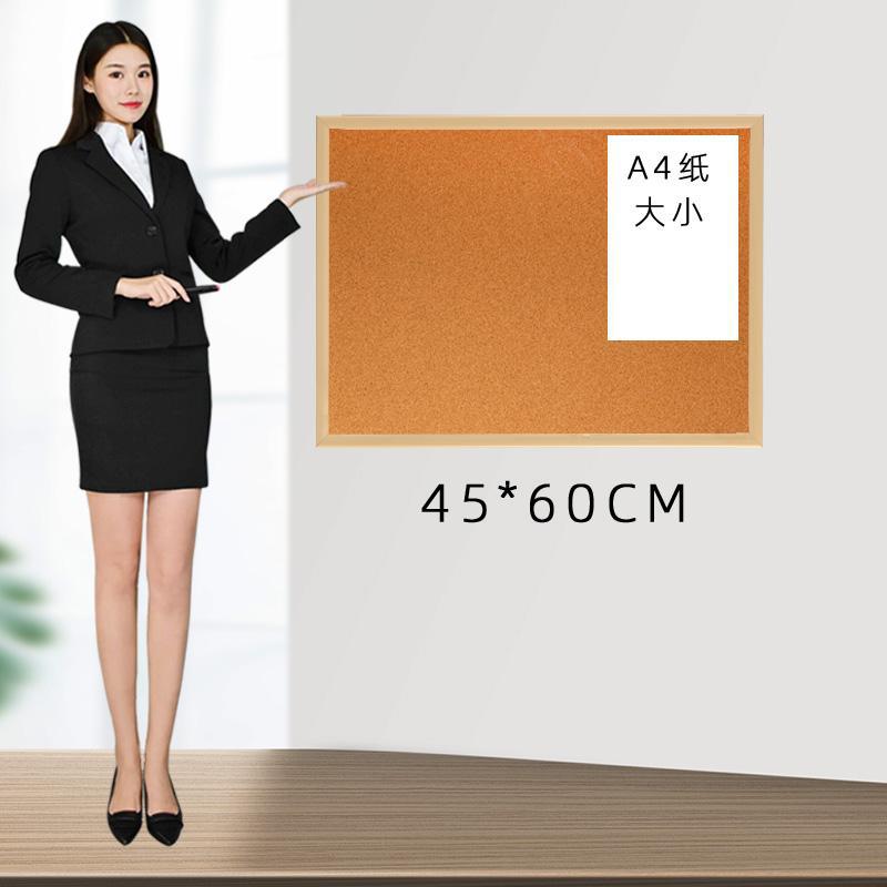 45*60cm 소나무 프레임 코르크 보드 + 선물 가방