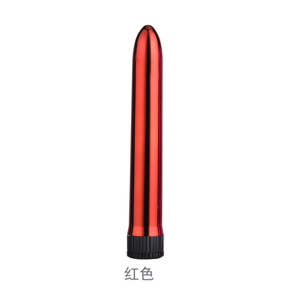 Seven inch electroplating vibration stick-red