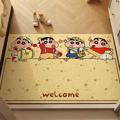 Mat, Avtomobil döşəmə paspasları - four-little-stars-crayon-shin-chan-coil-mat-6090cm-70-customer-choice