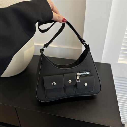 Women's Summer Motorbike Bag Crossbody Bag Casual Large Capacity Fashion Trendy Shoulder Bag