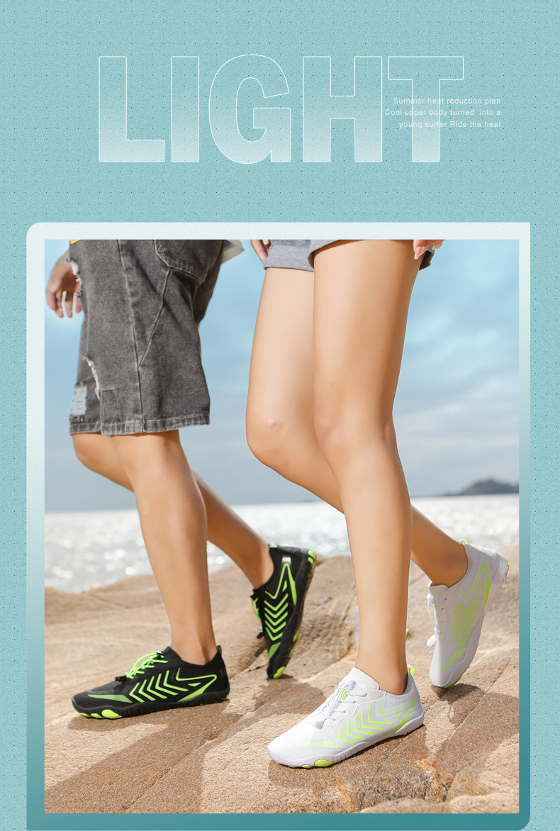 Waterschoenen voor dames en heren barefoot strand zwemmen hiking_voghion.com