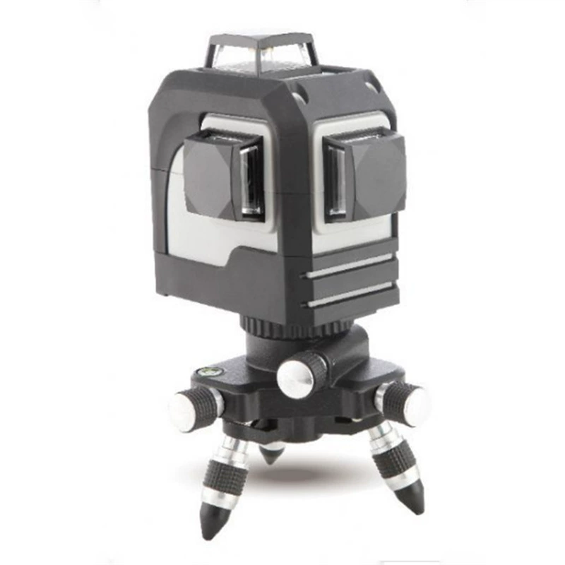 Marca Высокая точность 360 ° USB разъем зарядное устройство красный зеленый свет лазерный горизонтальный этикетатор завод прямой поставки