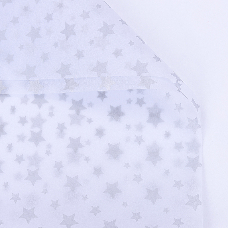 Papel de copia plegable metálico 20 hojas 50x70cm papel de tejido de Navidad papel de pera en stock papel de embalaje